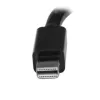 Adaptador A/V de viagem StarTech.com: Conversor 2-em-1 Mini DisplayPort para HDMI ou VGA