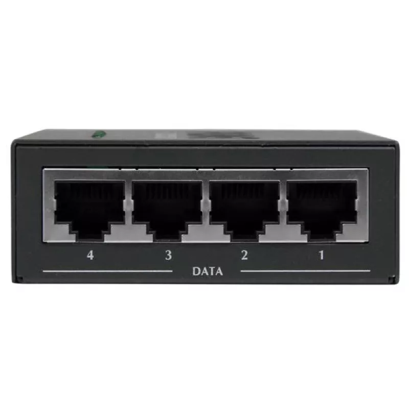 Midspan Gigabit de 4 portas StarTech.com – Injetor PoE+ – 802.3at/af