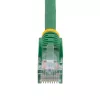 Cabo patch Cat5e StarTech.com com fichas RJ45 sem proteção da patilha – 1 m, verde