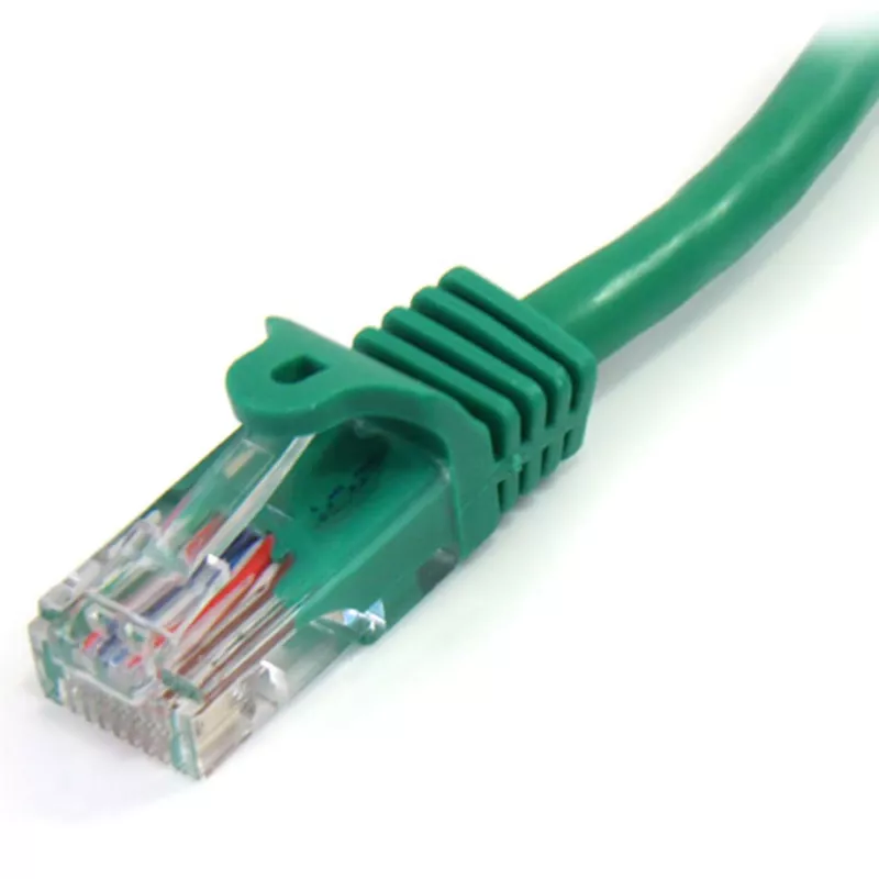 Cabo patch Cat5e StarTech.com com fichas RJ45 snagless – 3 m, verde