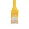 Cabo patch Cat5e StarTech.com com fichas RJ45 sem proteção contra dobras – 1 m, amarelo