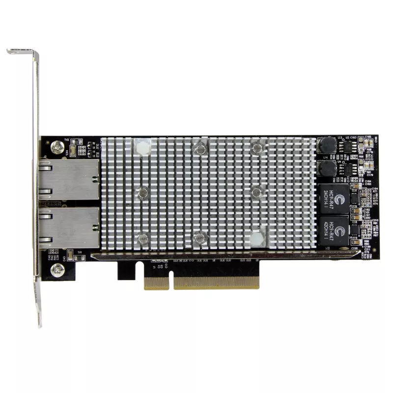 Placa de rede Ethernet 10GBase-T PCI Express de 2 portas StarTech.com – com chipset Intel X540
