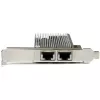 Placa de rede Ethernet 10GBase-T PCI Express de 2 portas StarTech.com – com chipset Intel X540