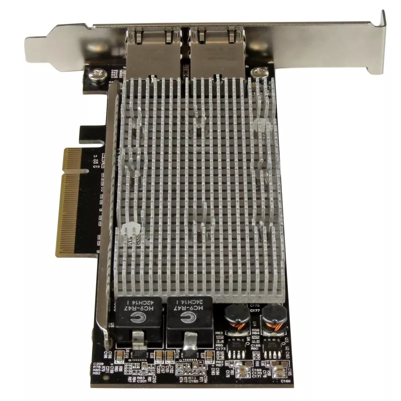 Placa de rede Ethernet 10GBase-T PCI Express de 2 portas StarTech.com – com chipset Intel X540