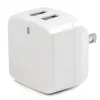 Carregador de parede USB de porta dupla StarTech.com – viagem internacional – 17 W/3,4 A – branco