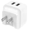 Carregador de parede USB de porta dupla StarTech.com – viagem internacional – 17 W/3,4 A – branco