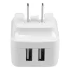 Carregador de parede USB de porta dupla StarTech.com – viagem internacional – 17 W/3,4 A – branco