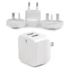 Carregador de parede USB de porta dupla StarTech.com – viagem internacional – 17 W/3,4 A – branco