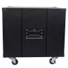 Rack de servidor aberto móvel de 4 postes 9U StarTech.com, rack de rede de quatro postes com rodas, rack de 19 polegadas para espaços reduzidos em casa/escritório, rack de dados pequeno para equipamento de computador/AV/IT – em conformidade TAA