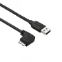 Cabo Micro-USB 3.0 fino StarTech.com – M/M – Micro-USB em ângulo esquerdo – 2 m