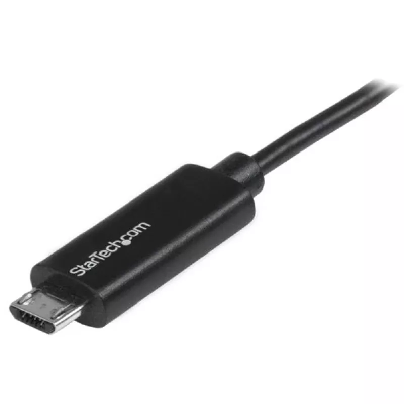 Cabo Micro-USB StarTech.com com indicador LED de carregamento – M/M – 1 m