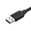 Cabo Micro-USB 3.0 fino StarTech.com – M/M – Micro-USB em ângulo reto – 0,5 m (20 polegadas)