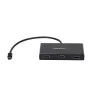 Adaptador multi-monitor de 3 portas StarTech.com – Mini DisplayPort para HDMI MST Hub – Triple 1080p ou Dual 4K 30Hz – Video Splitter para modo de ambiente de trabalho expandido apenas em Windows – mDP 1.2 para 3x HDMI