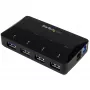 Hub USB 3.0 de 4 portas StarTech.com com porta de carregamento dedicada - 1 porta de 2,4A~Hub USB 3.0 de 4 portas (5Gbps) com porta de carregamento dedicada - 1 porta de 2,4A