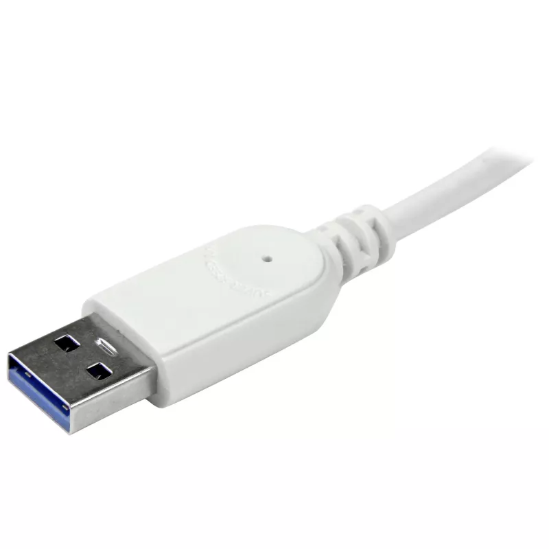 Hub USB de 7 portas StarTech.com, USB A para 7 portas USB-A, USB 5 Gbps, design robusto, alimentação por bus ou própria, expansão de hub USB 3.0 portátil para portátil com fonte de alimentação