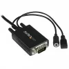 Cabo adaptador DisplayPort para VGA com áudio StarTech.com – 6 pés (2 m)