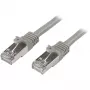 Cabo patch Cat6 StarTech.com – blindado (SFTP) – 2 m, cinzento