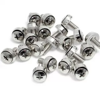 Parafusos de montagem M6 x 12 mm StarTech.com – pack de 100