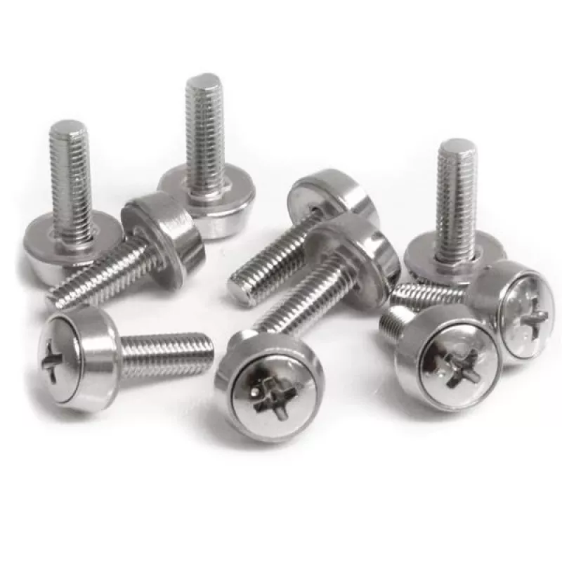 Parafusos de montagem M5 x 12 mm StarTech.com – pack de 100
