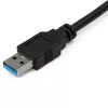 StarTech.com Adaptador USB para Ethernet, conversor de LAN USB 3.0 para Ethernet Gigabit 10/100/1000 para portáteis, cabo fixo de 11,8