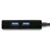 StarTech.com Adaptador USB para Ethernet, conversor de LAN USB 3.0 para Ethernet Gigabit 10/100/1000 para portáteis, cabo fixo de 11,8