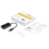 StarTech.com Adaptador USB para Ethernet, conversor de LAN USB 3.0 para Ethernet Gigabit 10/100/1000 para portáteis, cabo fixo de 11,8