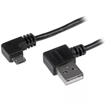 StarTech.com Cabo Micro-USB com fichas em ângulo reto – M/M – 1 m (3 pés)