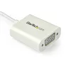 StarTech.com Adaptador USB-C para VGA – branco, 3.2 Gen 1 (3.1 Gen 1), USB Type-C, saída VGA (D-Sub), 1920 x 1200 píxeis