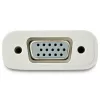 StarTech.com Adaptador USB-C para VGA – branco, 3.2 Gen 1 (3.1 Gen 1), USB Type-C, saída VGA (D-Sub), 1920 x 1200 píxeis