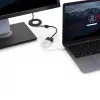 StarTech.com Adaptador USB-C para VGA – branco, 3.2 Gen 1 (3.1 Gen 1), USB Type-C, saída VGA (D-Sub), 1920 x 1200 píxeis