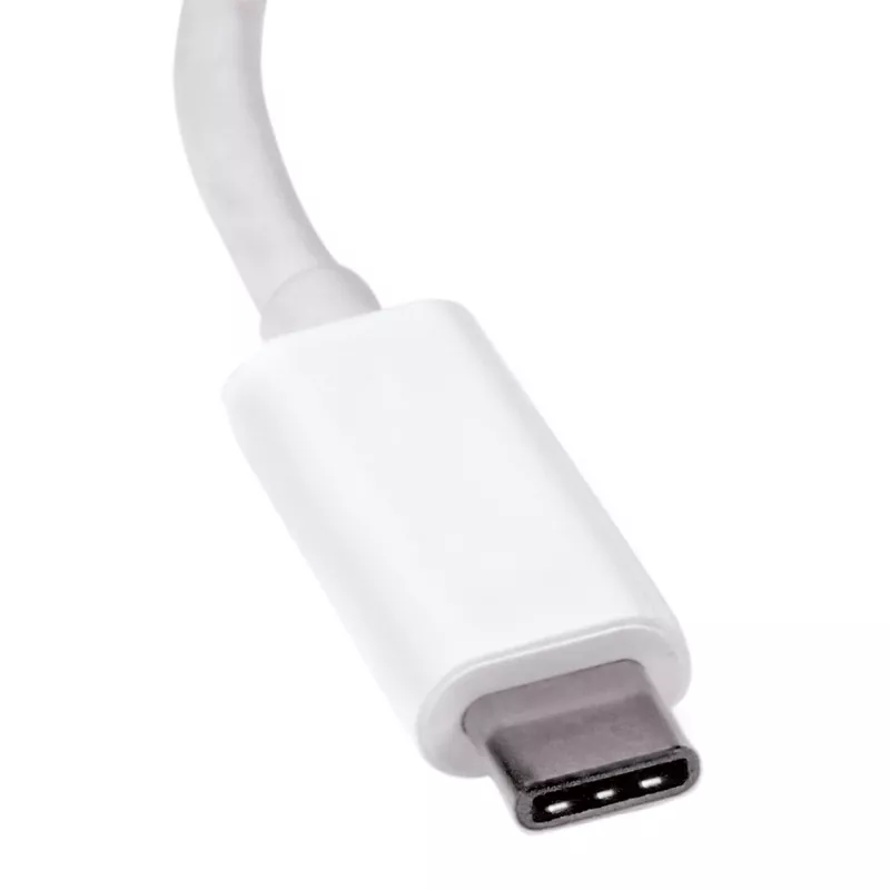 StarTech.com Adaptador USB-C para DisplayPort – 4K 60Hz/8K 30Hz – dongle adaptador USB Type-C para DP 1.4 HBR2 – conversor de vídeo compacto USB-C (DP Alt Mode) para monitor – compatível com Thunderbolt 3 – branco