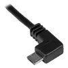 StarTech.com Cabo de carregamento e sincronização Micro-USB M/M – Micro-USB em ângulo esquerdo – 24 AWG – 2 m