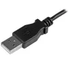 StarTech.com Cabo de carregamento e sincronização Micro-USB M/M – Micro-USB em ângulo esquerdo – 24 AWG – 2 m