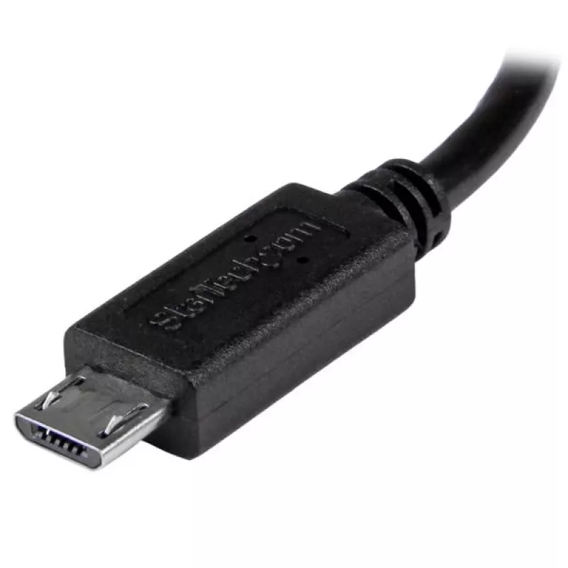 StarTech.com Cabo USB OTG – Micro-USB para Mini-USB – M/M – 20 cm