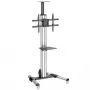 StarTech.com Suporte móvel para TV – altura ajustável – rodas com fecho, 40 kg, 81,3 cm (32 polegadas), 190,5 cm (75 polegadas), 200 x 200 mm, 600 x 400 mm, 1110 - 1510 mm