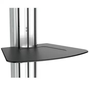 StarTech.com Suporte móvel para TV – altura ajustável – rodas com fecho, 40 kg, 81,3 cm (32 polegadas), 190,5 cm (75 polegadas), 200 x 200 mm, 600 x 400 mm, 1110 - 1510 mm
