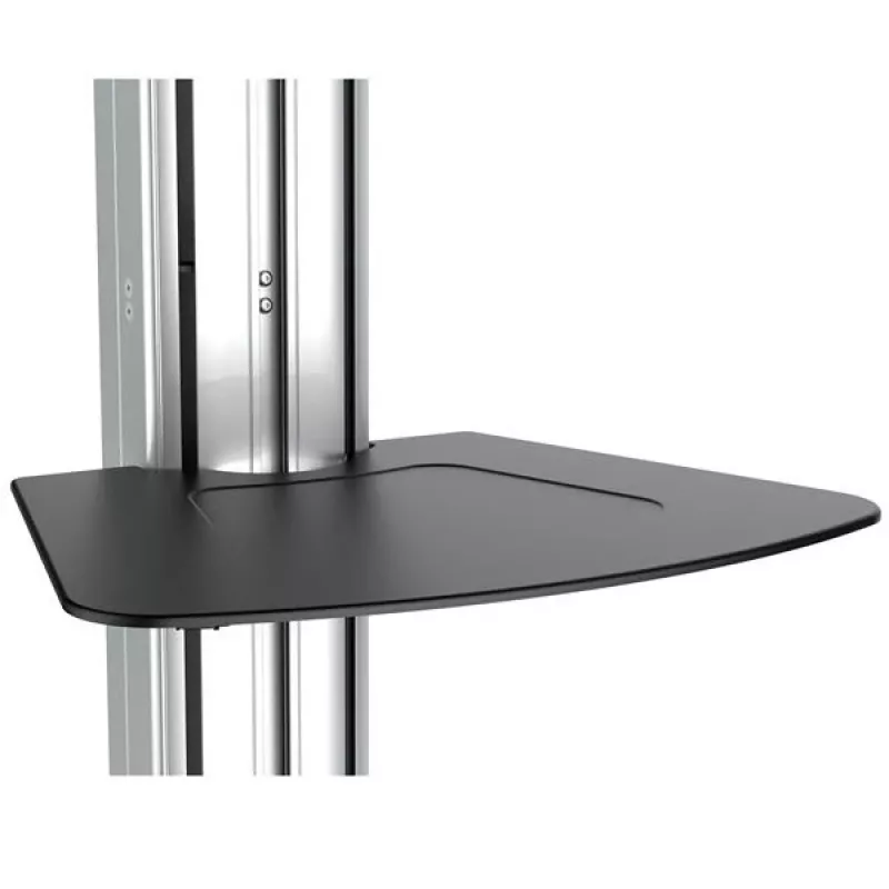 StarTech.com Suporte móvel para TV – altura ajustável – rodas com fecho, 40 kg, 81,3 cm (32 polegadas), 190,5 cm (75 polegadas), 200 x 200 mm, 600 x 400 mm, 1110 - 1510 mm