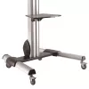StarTech.com Suporte móvel para TV – altura ajustável – rodas com fecho, 40 kg, 81,3 cm (32 polegadas), 190,5 cm (75 polegadas), 200 x 200 mm, 600 x 400 mm, 1110 - 1510 mm