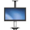 StarTech.com Suporte móvel para TV – altura ajustável – rodas com fecho, 40 kg, 81,3 cm (32 polegadas), 190,5 cm (75 polegadas), 200 x 200 mm, 600 x 400 mm, 1110 - 1510 mm