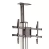 StarTech.com Suporte móvel para TV – altura ajustável – rodas com fecho, 40 kg, 81,3 cm (32 polegadas), 190,5 cm (75 polegadas), 200 x 200 mm, 600 x 400 mm, 1110 - 1510 mm