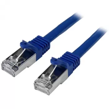 StarTech.com Cabo de rede Cat6 – blindado (SFTP) – 0,5 m, azul