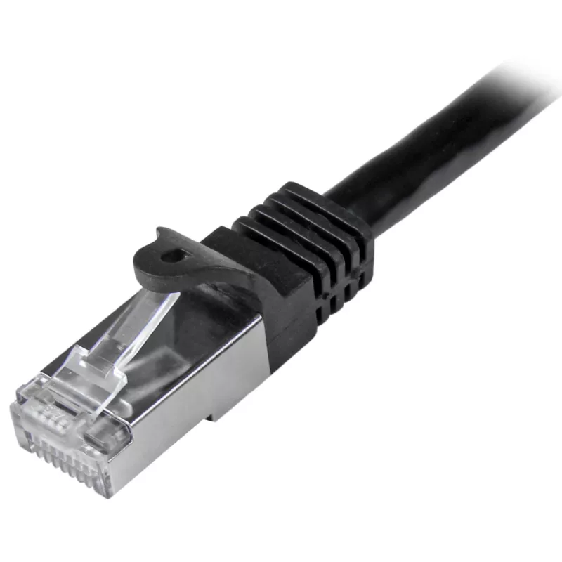StarTech.com Cabo de rede Cat6 – blindado (SFTP) – 3 m, preto