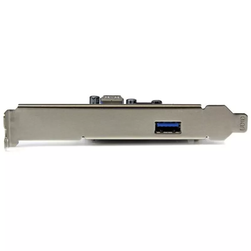 StarTech.com Placa USB 3.1 (10Gbps) de 2 portas – USB-A, 1x externa, 1x interna – PCIe