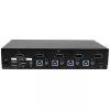 StarTech.com Comutador KVM DisplayPort de 4 portas – USB 3.0 – 4K 30Hz