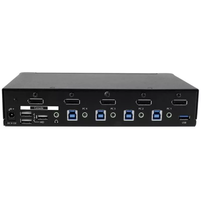 StarTech.com Comutador KVM DisplayPort de 4 portas – USB 3.0 – 4K 30Hz