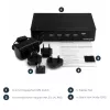 StarTech.com Comutador KVM DisplayPort de 4 portas – USB 3.0 – 4K 30Hz