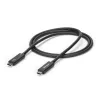 StarTech.com Cabo Thunderbolt 3 de 3 pés (1 m) com Power Delivery de 100 W – 40 Gbit/s