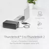 StarTech.com Adaptador Thunderbolt 3 para Thunderbolt 2 – portátil TB3 para monitores e dispositivos TB2 – conversor Thunderbolt 2 20 Gbit/s ou Thunderbolt 1 10 Gbit/s – certificado Thunderbolt 3 – Windows/Mac