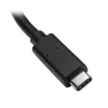 StarTech.com Hub USB 3.0 de 3 portas mais Gigabit Ethernet – USB-C – inclui fonte de alimentação