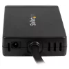 StarTech.com Hub USB 3.0 de 3 portas mais Gigabit Ethernet – USB-C – inclui fonte de alimentação